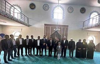 Hazret-i İbrahim Camii dualarla ibadete açıldı