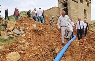 Hazro içme suyu sistemi yenileniyor
