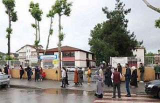 Hedeflerine ulaşmak isteyen öğrenciler ter dökmeye...