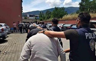 Hırsızlık operasyonunda 8 kişi tutuklandı
