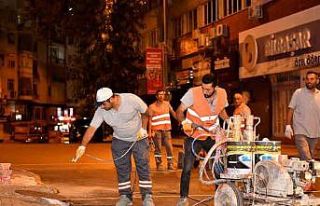 Hüsnü Karakaş’ta gece mesaisi