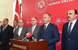 İçişleri Bakanı Yerlikaya memleketi Konya’da