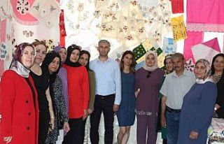 Iğdırlı kadınların bir yıllık emekleri görücüye...