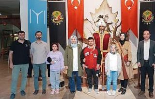 İl Müdürü Türkoğlu, özel gereksinimli bireylerle...
