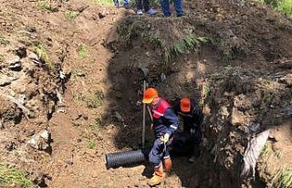 İl Özel İdare ekipleri sahada