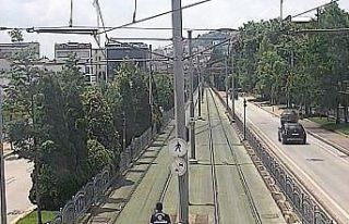 İlginç kaza kamerada