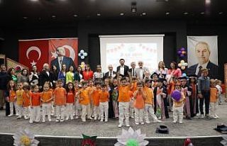 İlkadım Kreş ve Gündüz Bakım Evi öğrencileri...