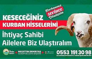İlkadım’dan “Kurbanınız sevince dönüşsün”...