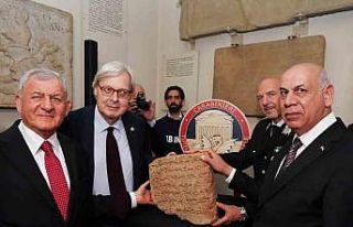 Irak, İtalya’dan geri aldığı 2 bin 800 yıllık...