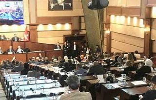İstanbul Büyükşehir Belediye Meclis toplantısında...