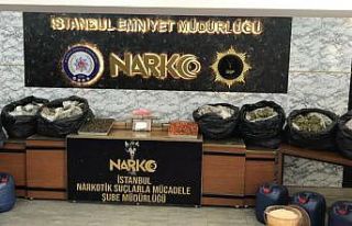 İstanbul’da zehir tacirlerine operasyon: 343 kilo...