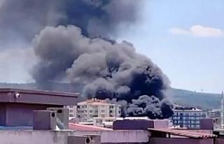 İzmir’de çocuk parkında yangın paniği