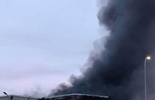 İzmir’de yağ fabrikasında korkutan yangın