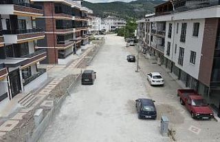 İznik parke taşlarla güzelleşiyor