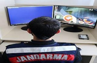 Jandarma ekipleri 782 internet sitesini engelledi