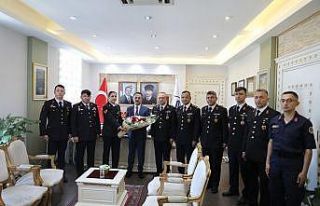 Jandarma Teşkilatından Vali Aktaş’a ziyaret