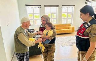 Jandarma’dan engelsiz yaşam merkezine ‘Babalar...