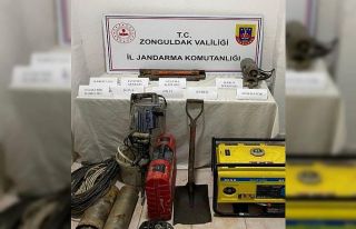 Jandarmadan kaçak kazı operasyonu