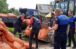 Kaçak kömürleri internetten sipariş alıp evinden...