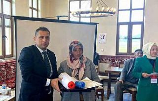 Kadın çiftçilere "Uygulamalı Süt Hijyeni...