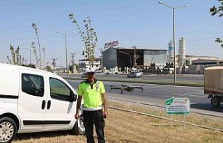 Kahramanmaraş’ta dron ile kırmızı ışık denetimi