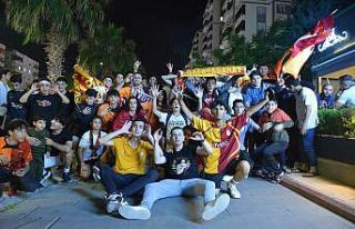 Kahramanmaraş’ta Galatasaray şampiyonluğu kutlandı