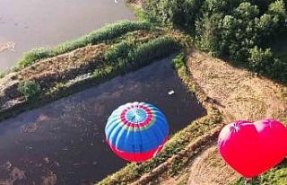 Kapadokya’dan ilham aldılar, balon festivali yaptılar