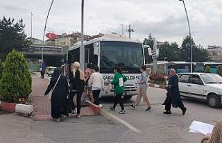 Karabük’te adaylar ikinci oturum için ter dökmeye...