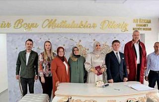 Karacabey’in yeni nikah salonu hizmete açıldı