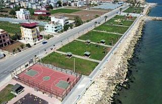 Karaduvara kazandırılan yeşil alana ’Sardalye...