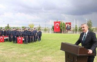 Karaman’da bir günlük askerlik yapan engelliler...