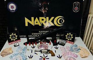 Karaman’da uyuşturucudan gözaltına alınan 1...