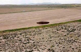 Karapınar’da yeni obruk meydana geldi