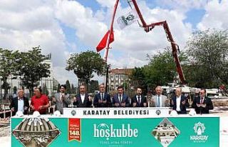 Karatay Hoş Kubbe’nin temeli atıldı