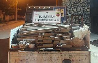 Karayollarına ait bariyeleri çalan hırsızlara...