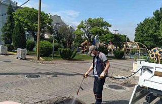 Karesi’de haşere ile mücadele sürüyor