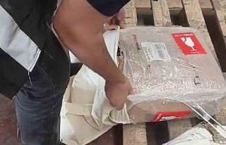 Kargo paketinden 80 litre sahte alkol çıktı