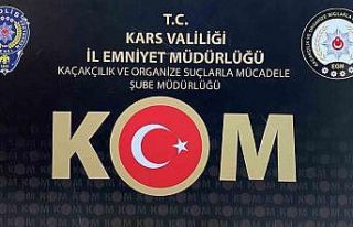 Kars’ta 3,5 kilo altın ele geçirildi