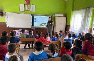 Kars’ta okullarda hijyen eğitimi veriliyor