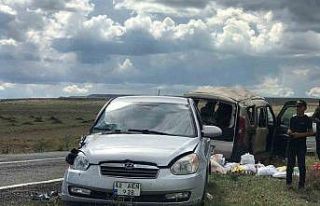 Kars’ta trafik kazası: 3’ü çocuk 12 yaralı