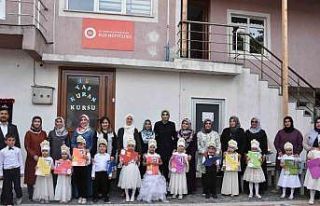 Kastamonu’da Kur’an kursları mezunlarını verdi