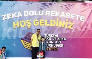 Kastamonulu öğrenci Türkiye Akıl ve Zeka Oyunları’nda...