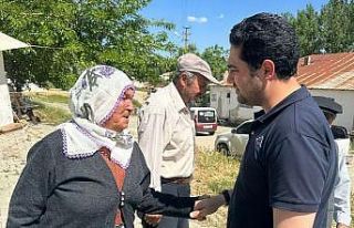 Kaymakam Seyhan, köylerde incelemelerde bulundu