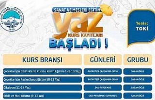 KAYMEK Sanat Ve Mesleki Eğitim Yaz Dönemi kurs kayıtları...