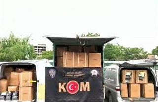 Kayseri’de 2 ton 760 kilo sahte bandrollü tütün...