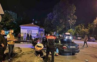 Kayseri’de uygulamadan kaçan 2 şahıs kovalamaca...