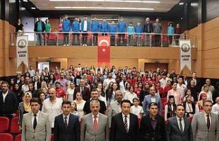 Kayseri’nin yıldızları ödüllendirildi