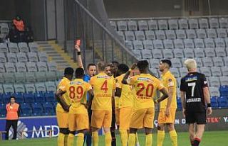 Kayserispor’un kart raporu