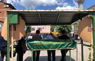 Kazada ölen kişi toprağa verildi