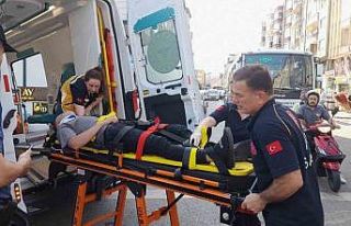 Kdz. Ereğli’de motosiklet ile otomobil çarpıştı:...